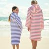 Hooded Towels Sammimis | Menorca Kids Terry Hooded Towel: Purple/White