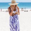 Turkish Towels Sammimis | Santorini Ii | Classic | 275G: Violet/White