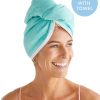 Accessories Sammimis | Carros Terry Hair Towel: Sea Green