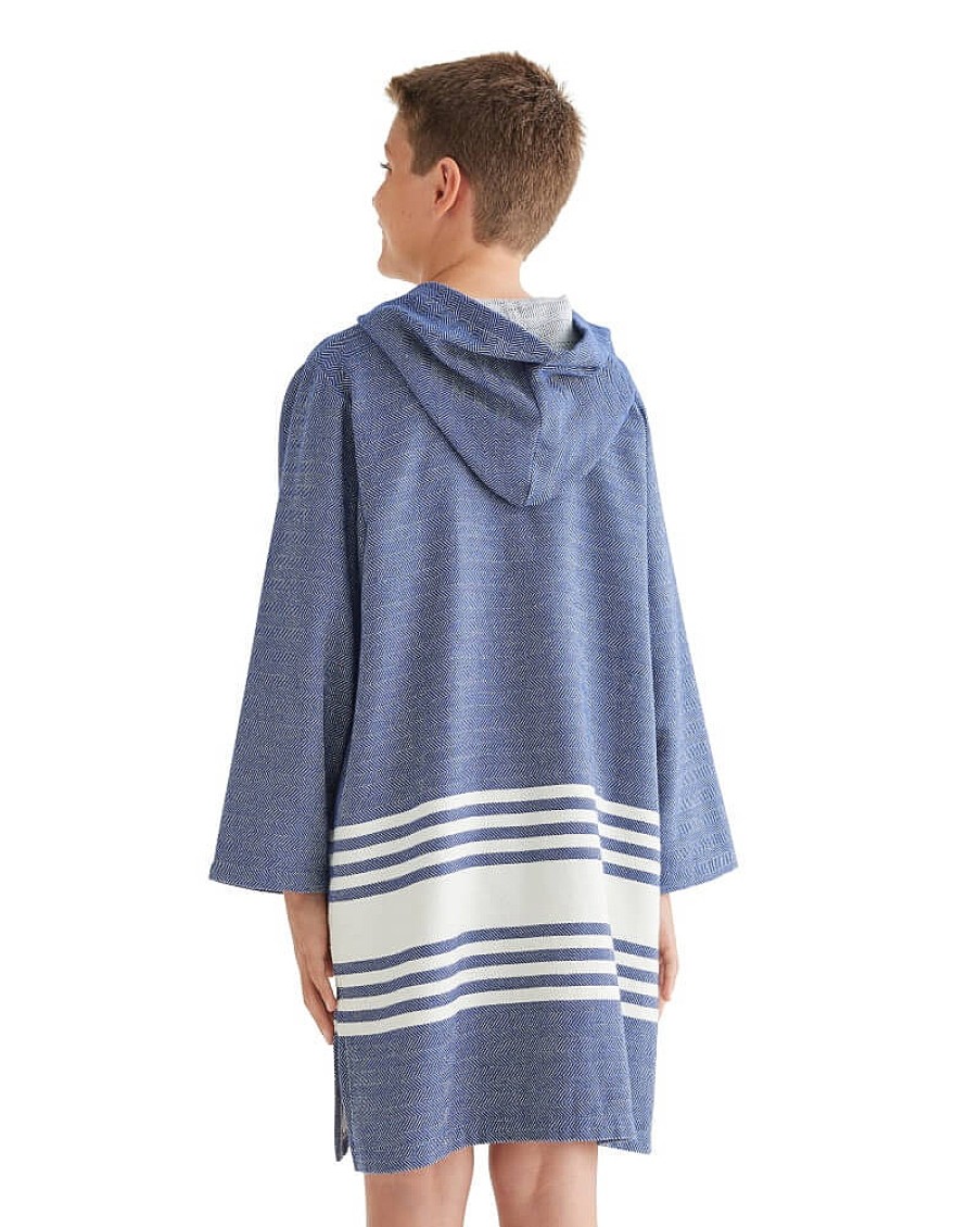 Hooded Towels Sammimis | Tassos Kids Hooded Towel: Navy/White