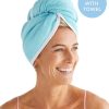 Accessories Sammimis | Carros Terry Hair Towel: Aqua