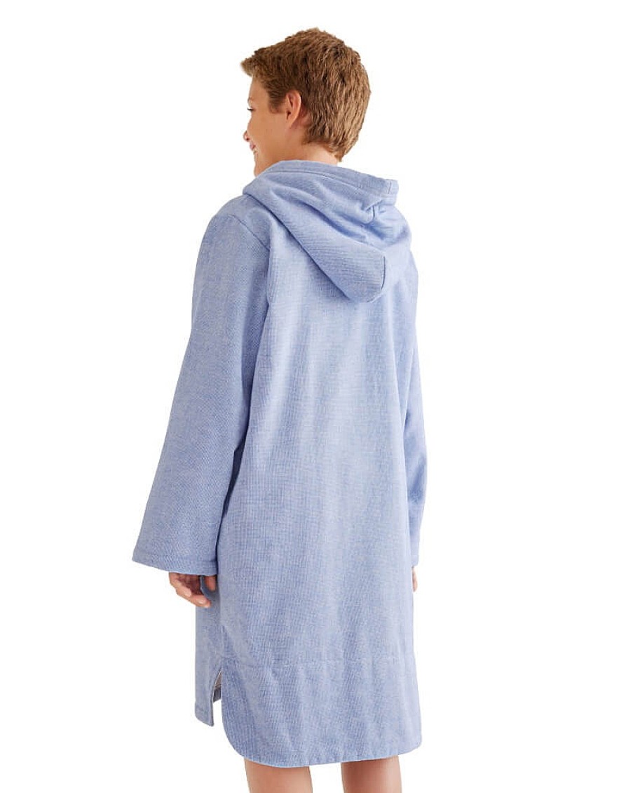 Hooded Towels Sammimis | Menorca Kids Terry Hooded Towel: Royal Blue