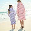 Hooded Towels Sammimis | Menorca Kids Terry Hooded Towel: Coral/White