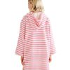 Hooded Towels Sammimis | Amalfi Kids Hooded Towel: Hot Pink/White