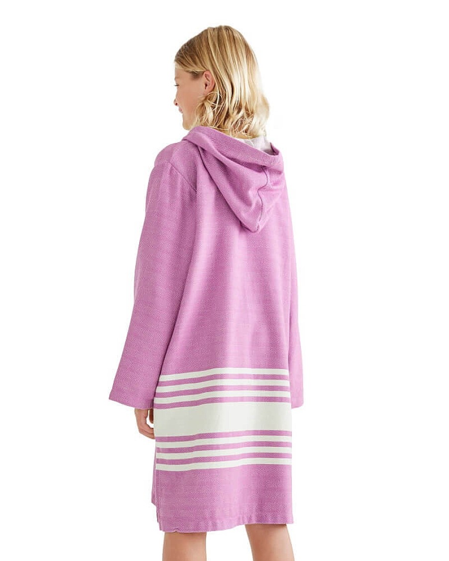 Hooded Towels Sammimis | Tassos Kids Hooded Towel: Purple/White