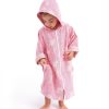 Hooded Towels Sammimis | Tassos Kids Mermaid Swim Coverup: Hot Pink/Natural