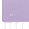 Turkish Towels Sammimis | Mykonos | Classic | 275G: Lilac/White