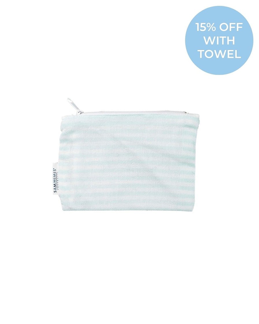 Accessories Sammimis | Ios Mini Wet Bag: Mint/White