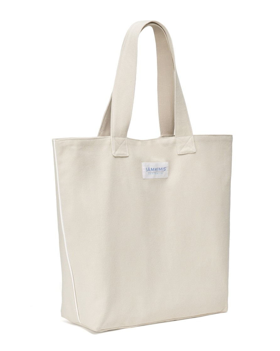 Accessories Sammimis | Corfu Jumbo Canvas Bag: Sand