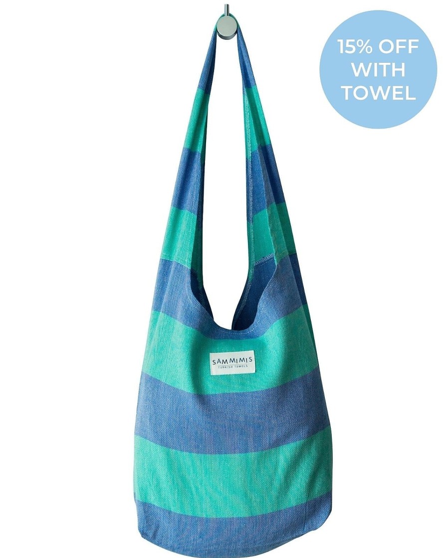 Accessories Sammimis | Santorini Bag: Royal Blue/Sea Green