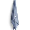 Turkish Towels Sammimis | Mykonos | Classic | 275G: Denim Blue/White