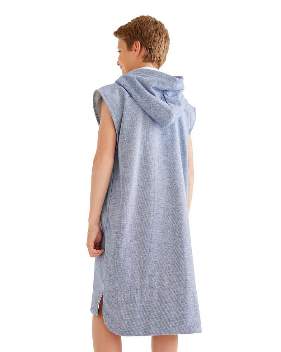 Hooded Towels Sammimis | Monterosso Kids Sleeveless Terry Hooded Towel: Navy